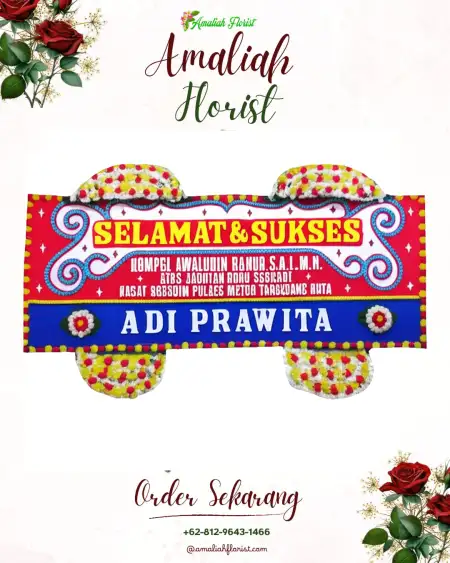 Papan Bunga Ucapan Selamat Pagerbatu